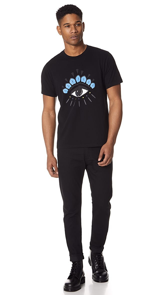 Kenzo Blue Eye Logo T-Shirt - Shop Streetwear, Sneakers, Slippers and Gifts online | Malaysia - The Factory KL