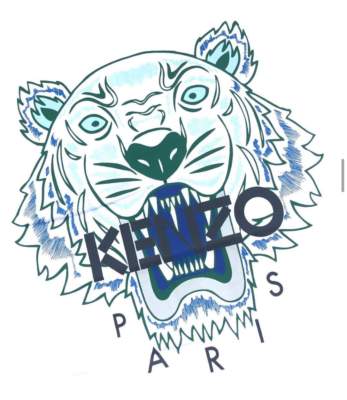 Kenzo Green Tiger Logo T-Shirt - Shop Streetwear, Sneakers, Slippers and Gifts online | Malaysia - The Factory KL