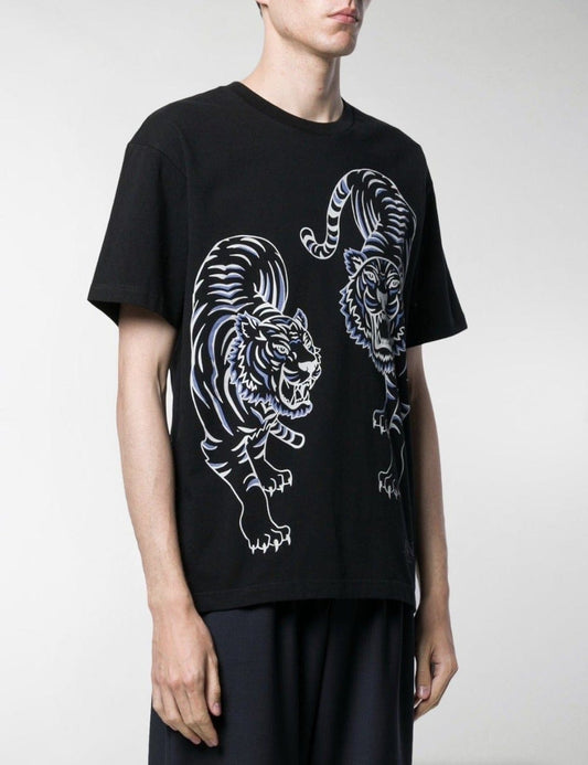 Kenzo Blue Double Tiger Logo T-Shirt - Shop Streetwear, Sneakers, Slippers and Gifts online | Malaysia - The Factory KL