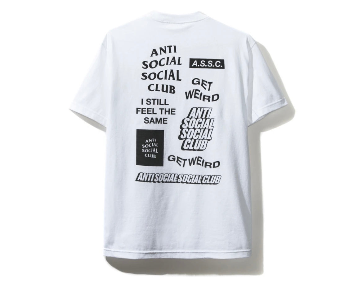 Anti Social Social Club Bukake T-Shirt ( White Colour ) - Shop Streetwear, Sneakers, Slippers and Gifts online | Malaysia - The Factory KL