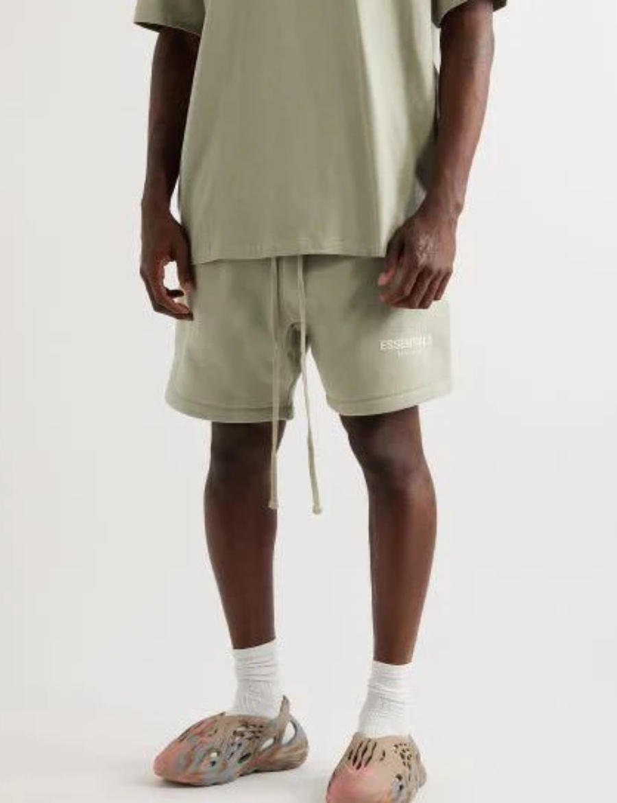 Fear of God - Essentials Sweatshort Green Fleece Shorts