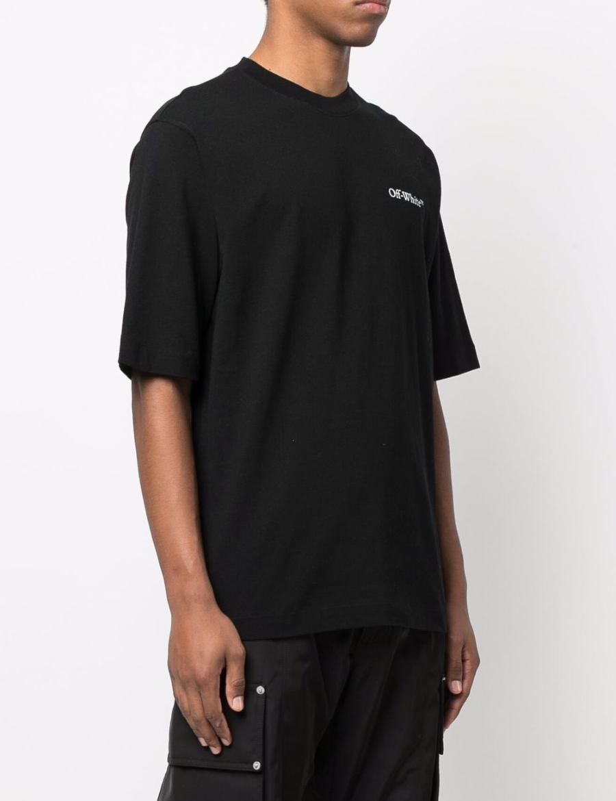 Off-White Caravaggio Crowning Printed T-shirt (Black)