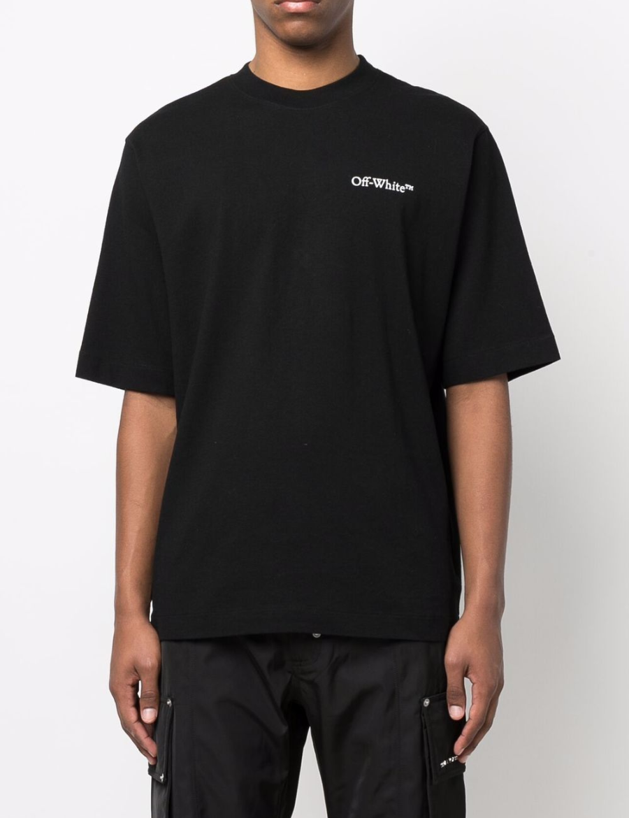 Off-White Caravaggio Crowning Printed T-shirt (Black)