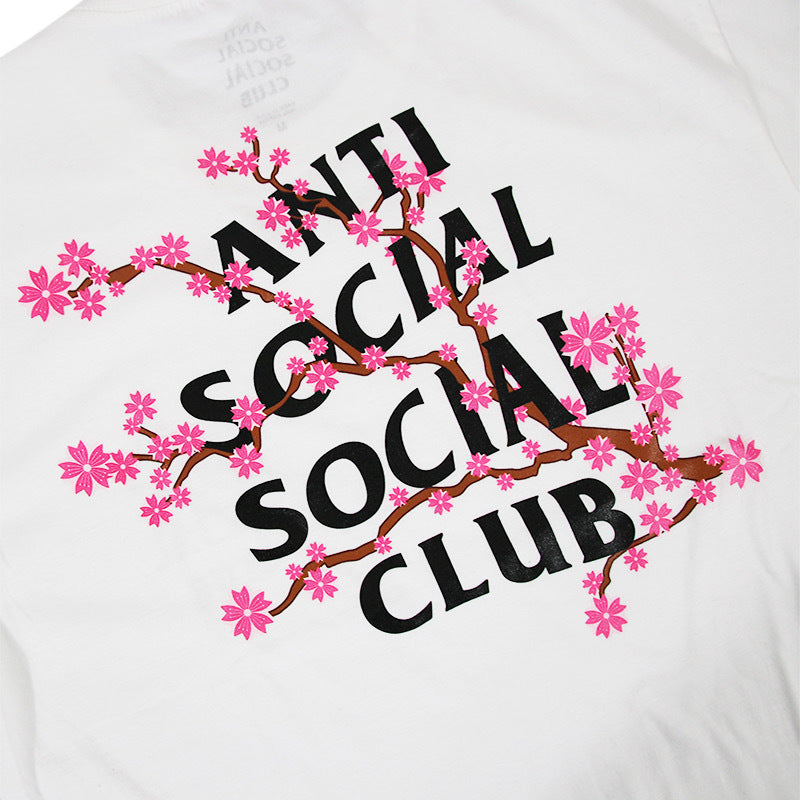 Anti Social Social Club Cherry Blossom White T-Shirt - Shop Streetwear, Sneakers, Slippers and Gifts online | Malaysia - The Factory KL