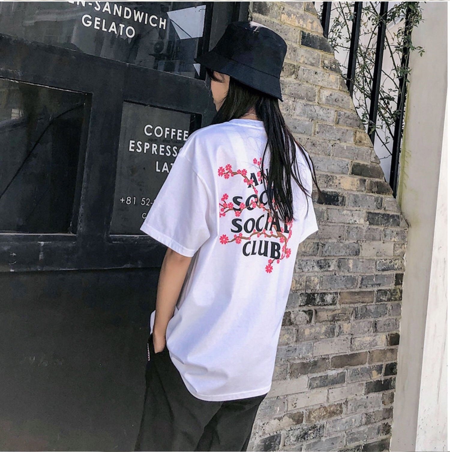 Anti Social Social Club Cherry Blossom White T-Shirt