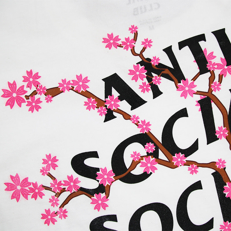Anti Social Social Club Cherry Blossom White T-Shirt - Shop Streetwear, Sneakers, Slippers and Gifts online | Malaysia - The Factory KL