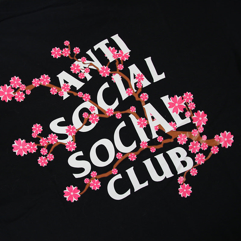 Anti Social Social Club Cherry Blossom Black T-Shirt - Shop Streetwear, Sneakers, Slippers and Gifts online | Malaysia - The Factory KL