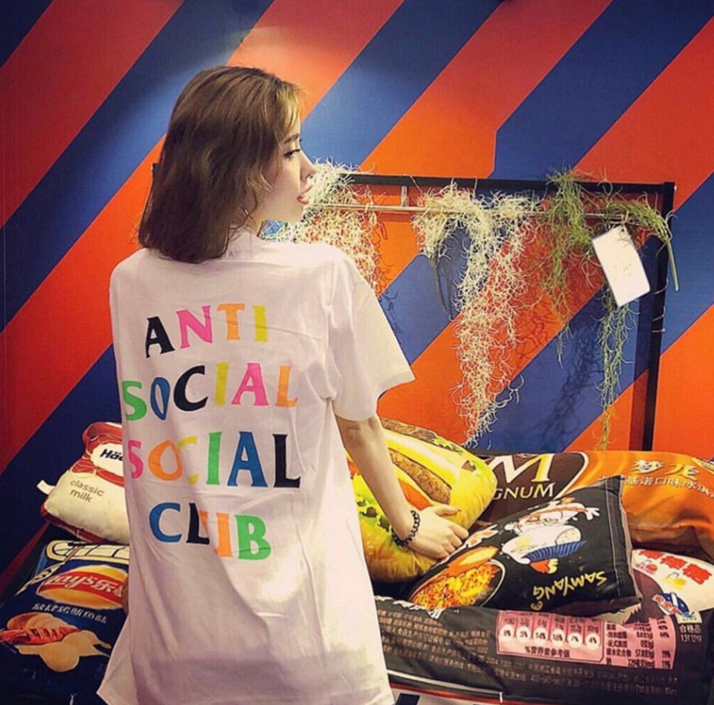 Anti Social Social Club Rainy Dayz Tee - (White) - Shop Streetwear, Sneakers, Slippers and Gifts online | Malaysia - The Factory KL