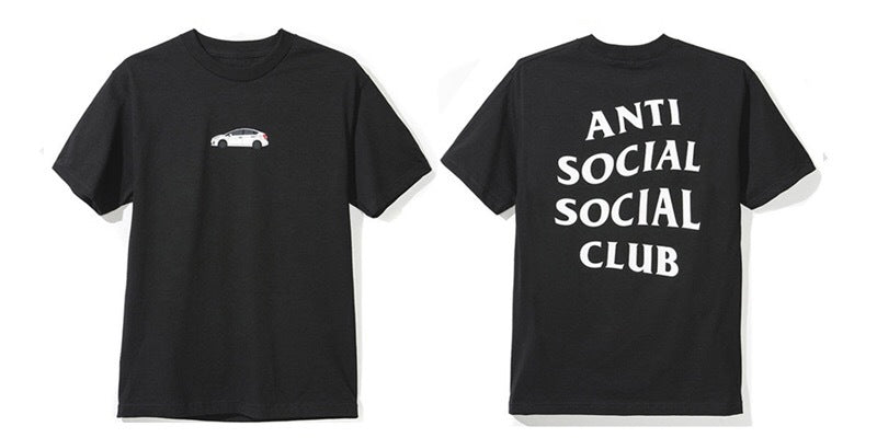 Anti Social Social Club Yo Prius Car Black T-Shirt - Shop Streetwear, Sneakers, Slippers and Gifts online | Malaysia - The Factory KL