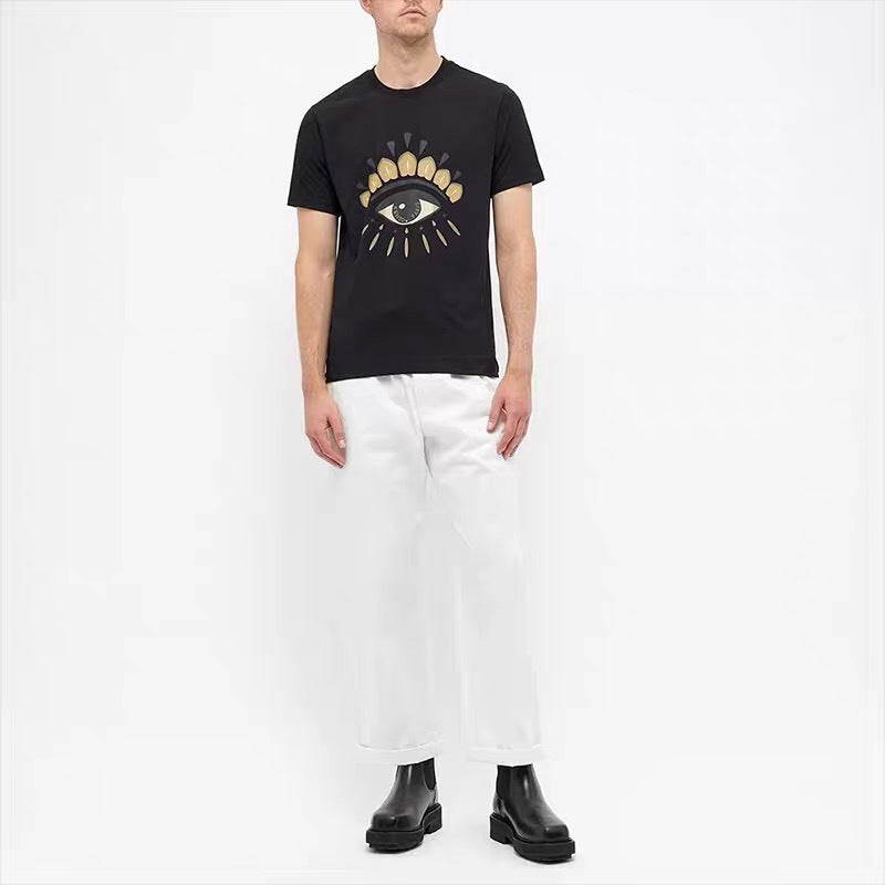 Kenzo Gold Eye Logo T-Shirt - Shop Streetwear, Sneakers, Slippers and Gifts online | Malaysia - The Factory KL