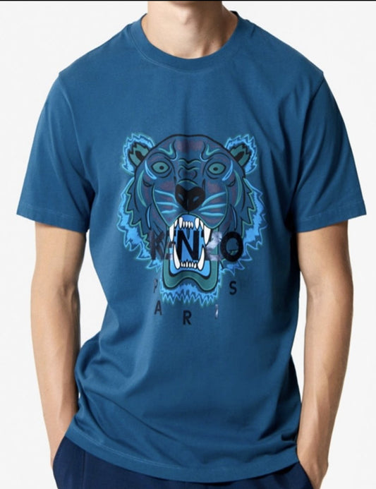 Kenzo Duck Blue Tiger Logo T-Shirt - Shop Streetwear, Sneakers, Slippers and Gifts online | Malaysia - The Factory KL