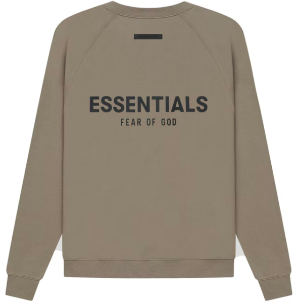 Fear Of God - Essentials Pull-Over Crewneck 2021 Sweatshirt (Taupe)