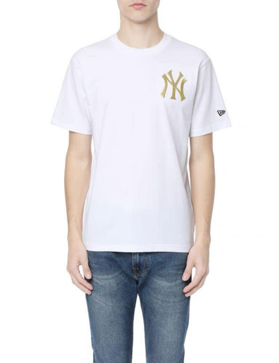 New Era, NY Yankees Logo Select T-Shirt M / Natural
