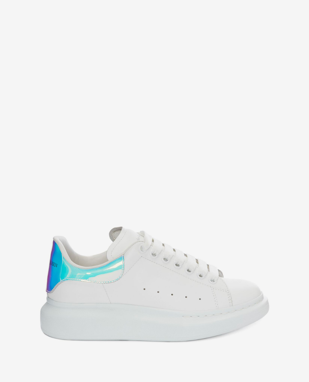 Alexander McQueen Oversized Sneaker (White/Shock Pink)