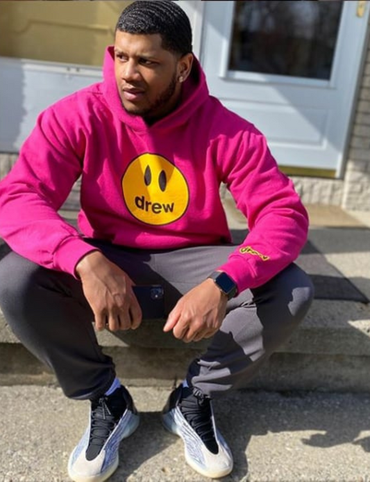 Drew House Pullover Mascot Hoodie - Magenta