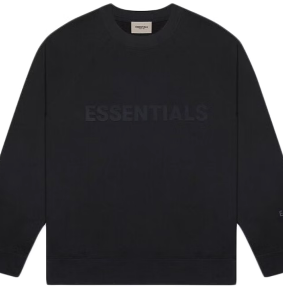 Fear Of God - Essentials Crewneck Applique Logo Dark Slate/Stretch Limo/Black
