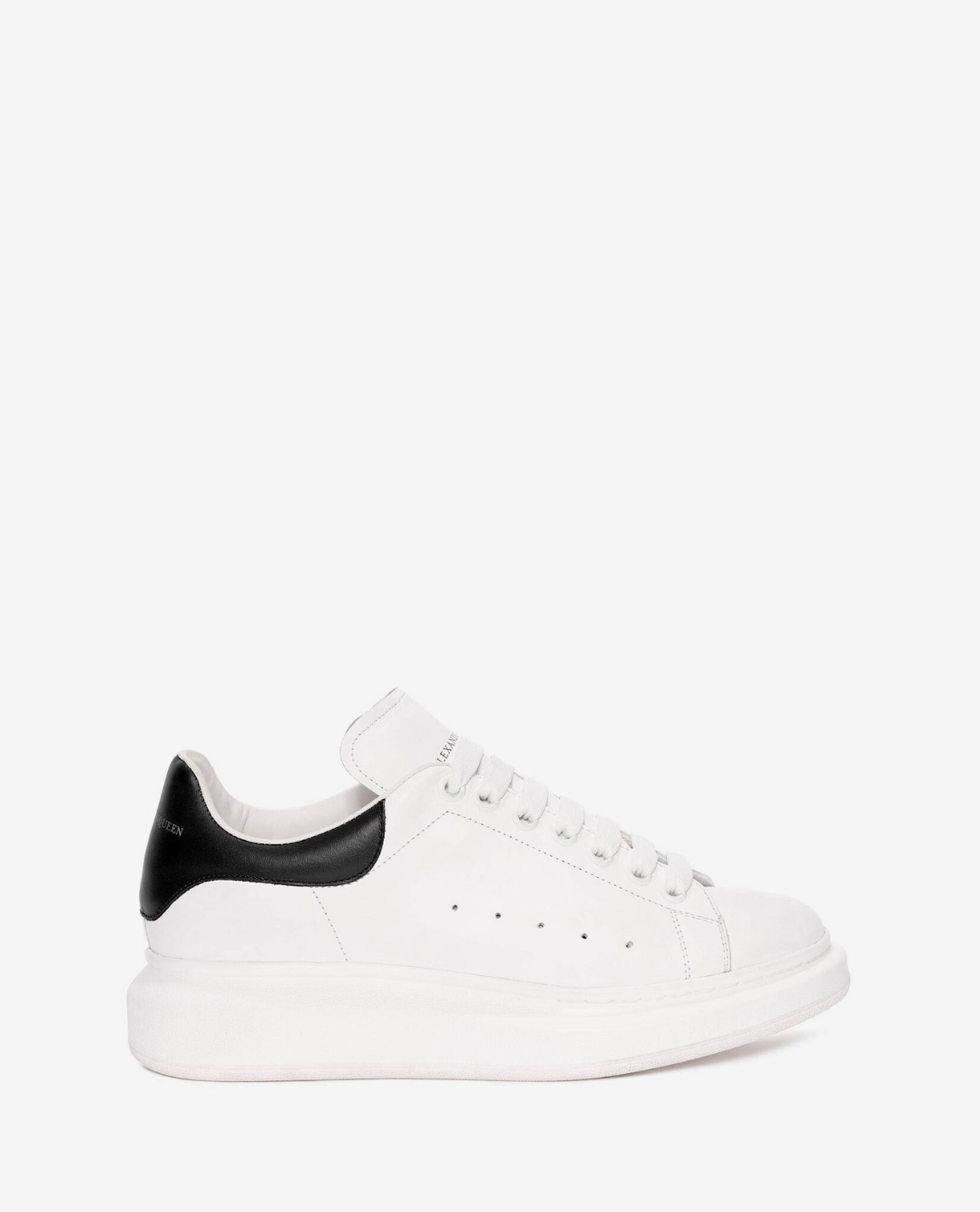 Alexander McQueen Oversized Sneaker (Ivory Black)