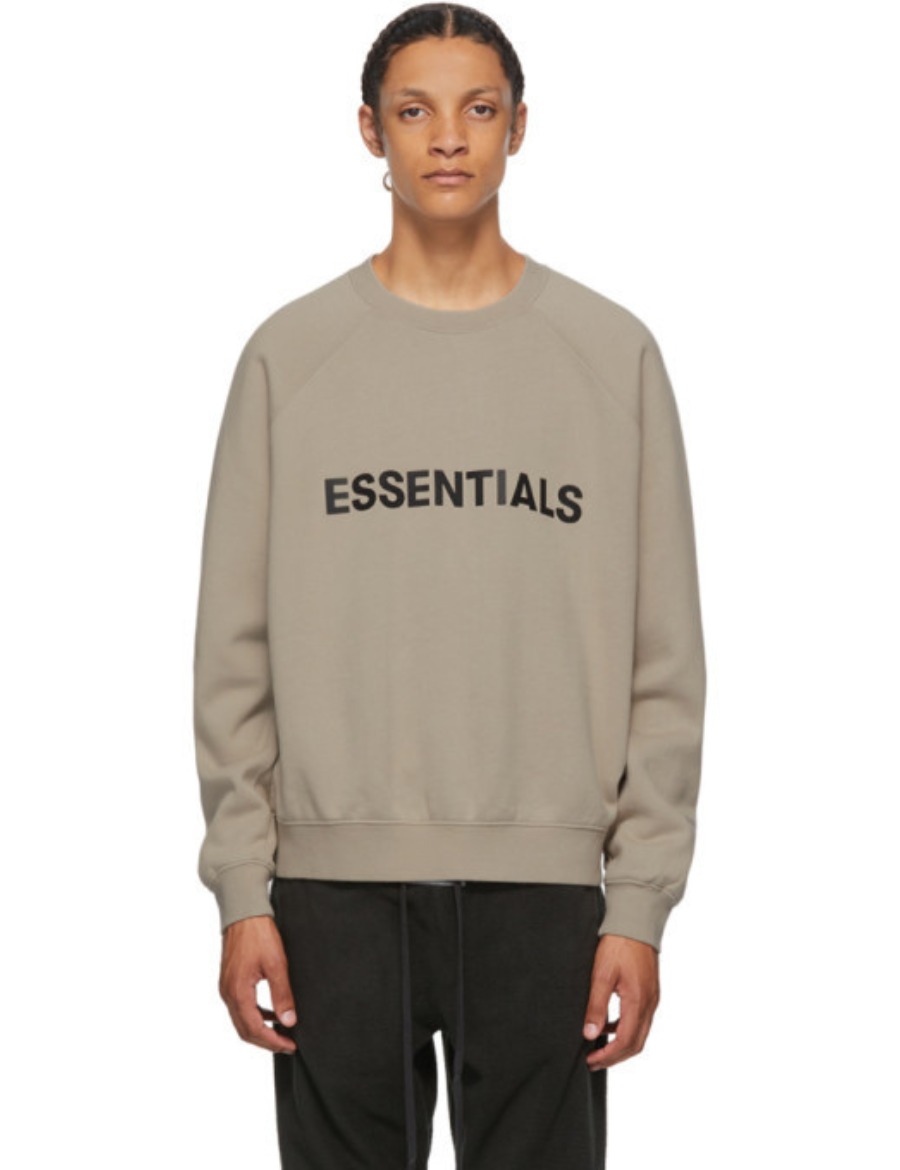 Essential crewneck sweatshirt hotsell