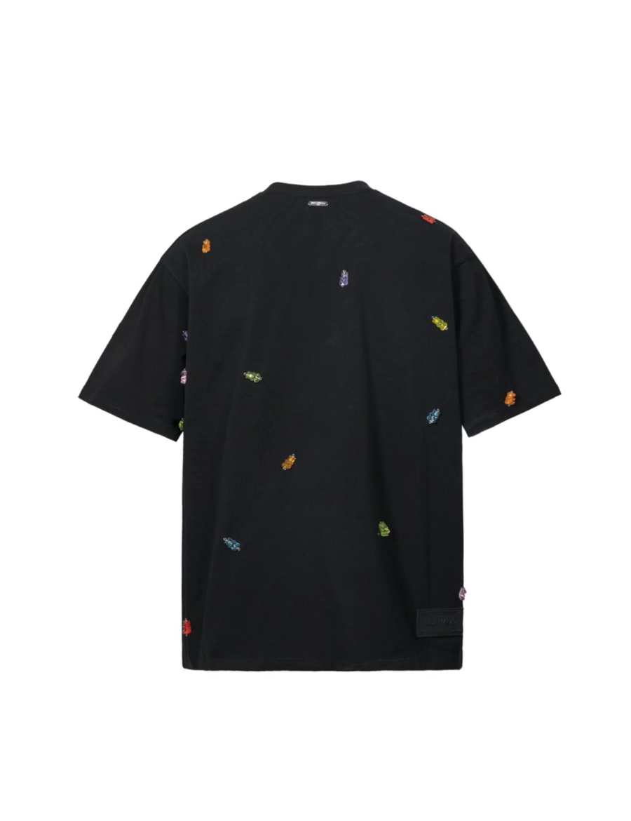 13DE MARZO Gummy Bears Cover Tee Black