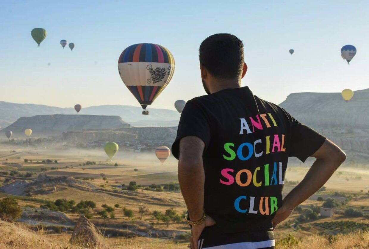 Anti Social Social Club Rainy Dayz Tee - (Black) - Shop Streetwear, Sneakers, Slippers and Gifts online | Malaysia - The Factory KL