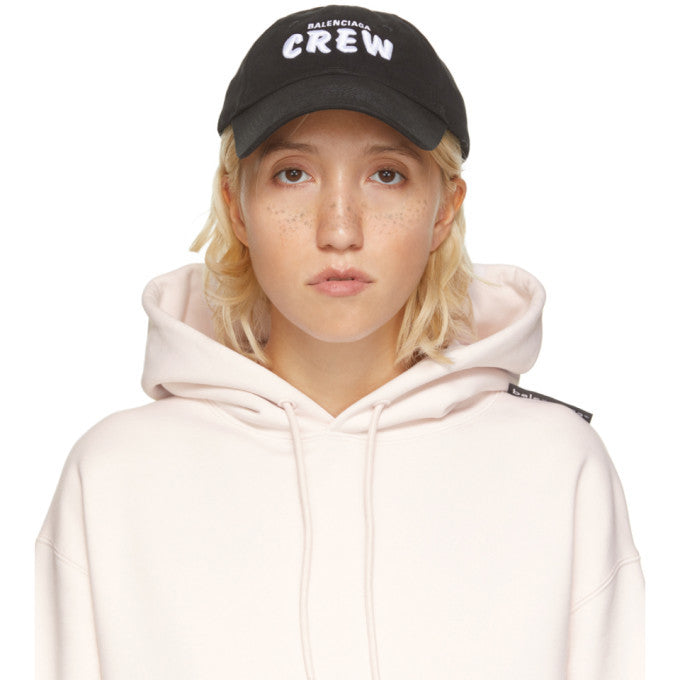 Balenciaga Crew Embroidered Logo Cap (Unisex)