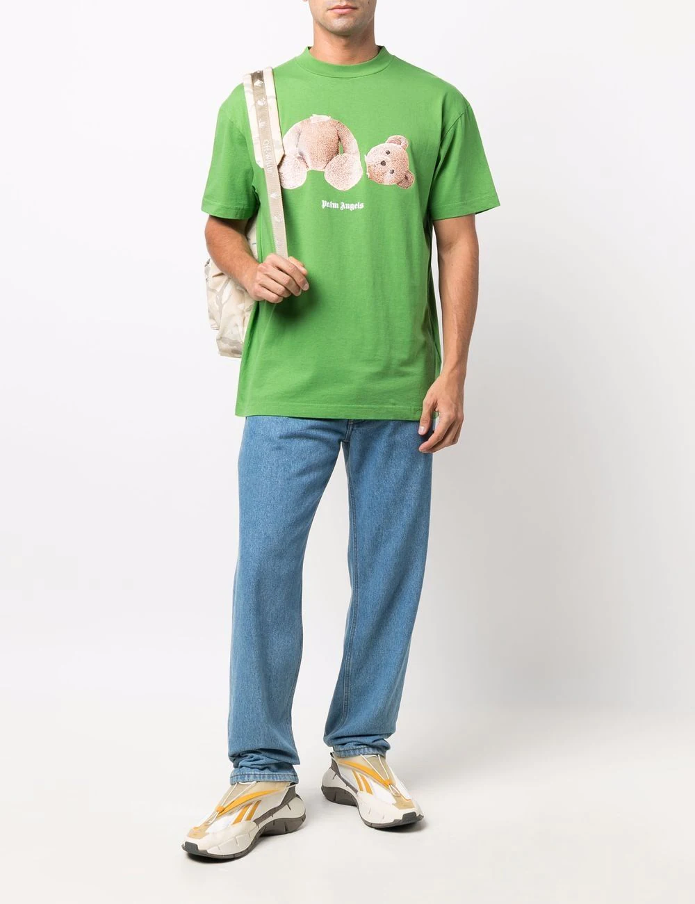 Palm Angels Kill The Bear SS2021 T-Shirt (GREEN) - Shop Streetwear, Sneakers, Slippers and Gifts online | Malaysia - The Factory KL