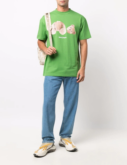 Palm Angels Kill The Bear SS2021 T-Shirt (GREEN) - Shop Streetwear, Sneakers, Slippers and Gifts online | Malaysia - The Factory KL