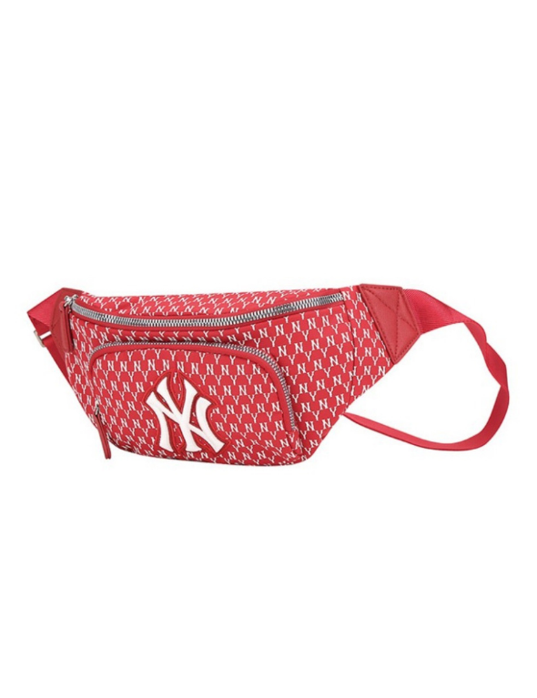MLB New York Yankees Monogram Waist Bag (Red)