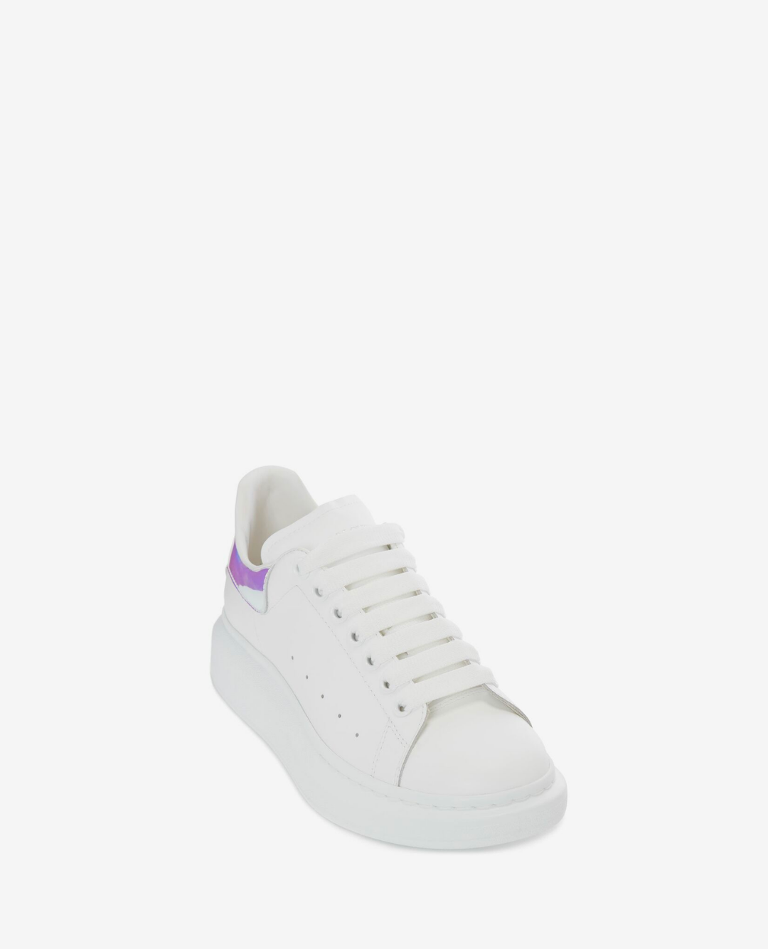 Alexander McQueen Oversized Sneaker (White/Shock Pink)