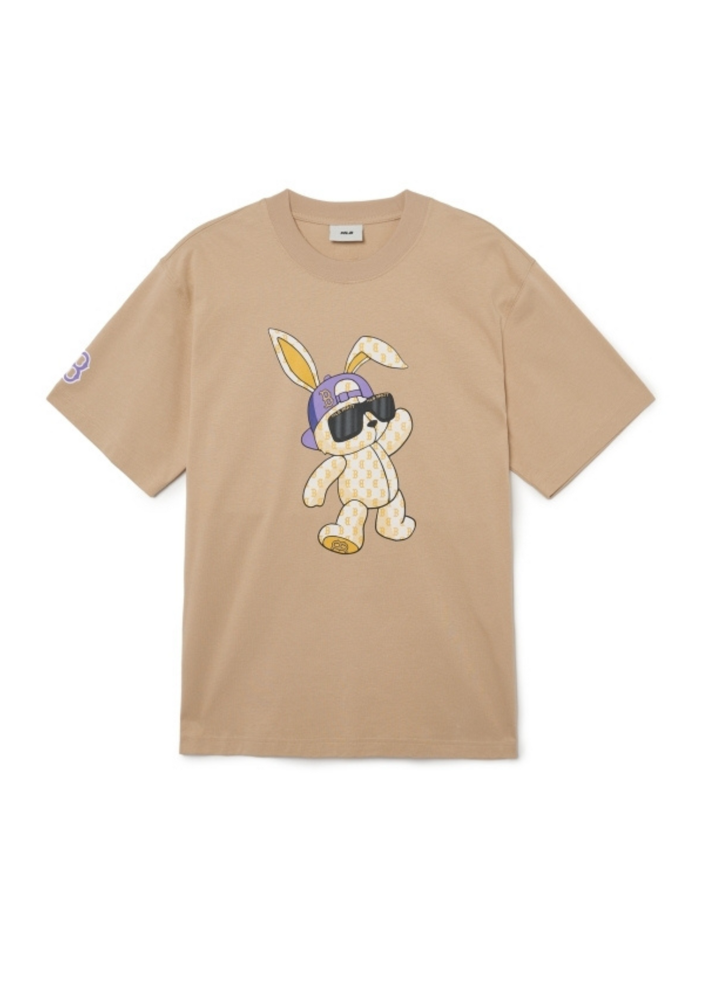 MLB New Year Rabbit Boston Redsox Sand T-shirt (Sand)