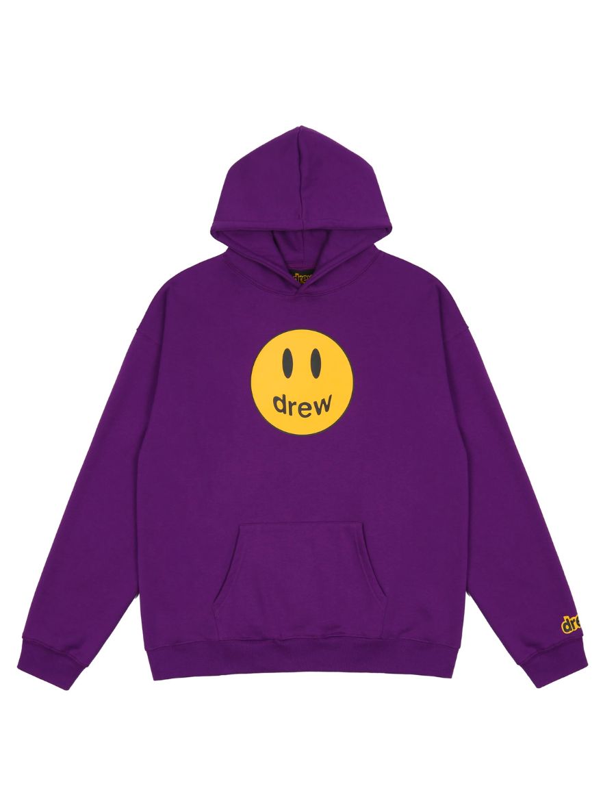 Drew House Pullover Mascot Hoodie - Deep Purple
