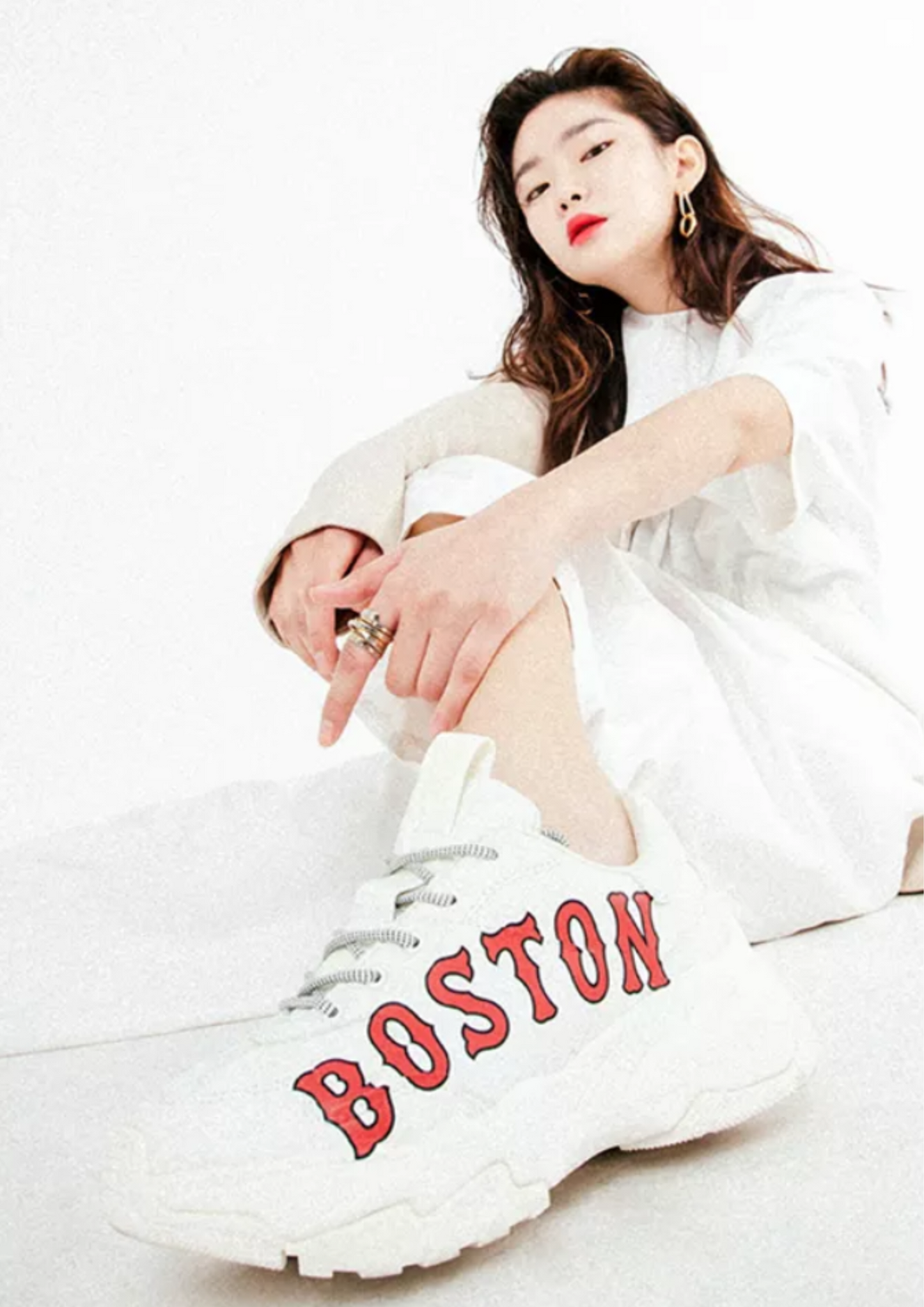 MLB Big Ball Chunky P Boston Red Sox White