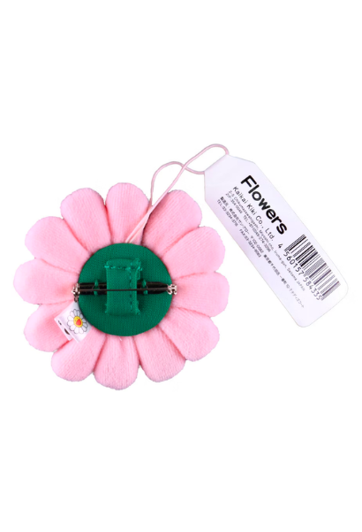 Takashi Murakami - Multi Pink Flower Plush Keychain Pin