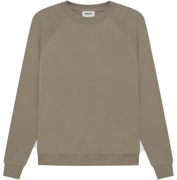 Fear Of God - Essentials Pull-Over Crewneck 2021 Sweatshirt (Taupe)