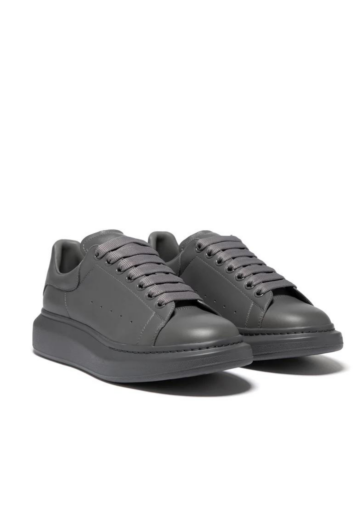 Alexander McQueen Oversized Sneaker (Lead Pencil)