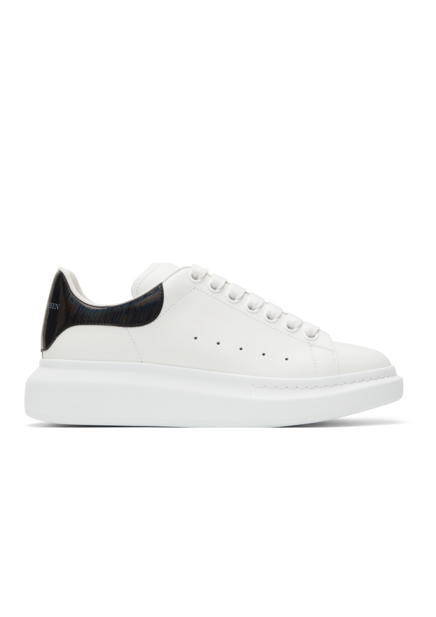 Alexander McQueen Oversized Sneaker (White Iridescent)