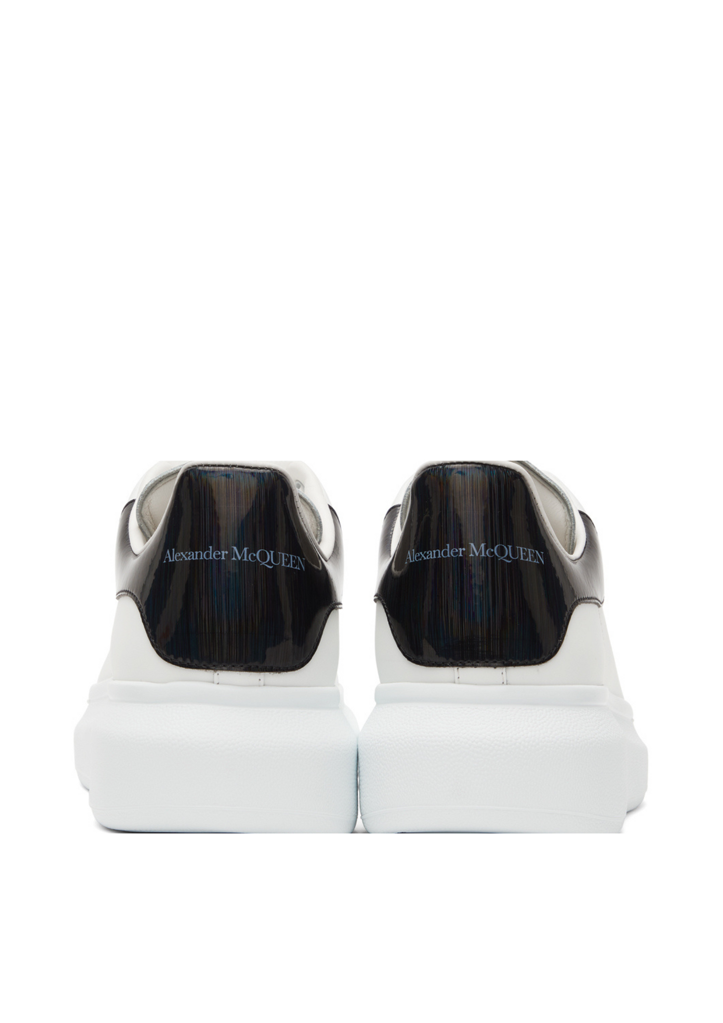 Alexander McQueen Oversized Sneaker (White Iridescent)