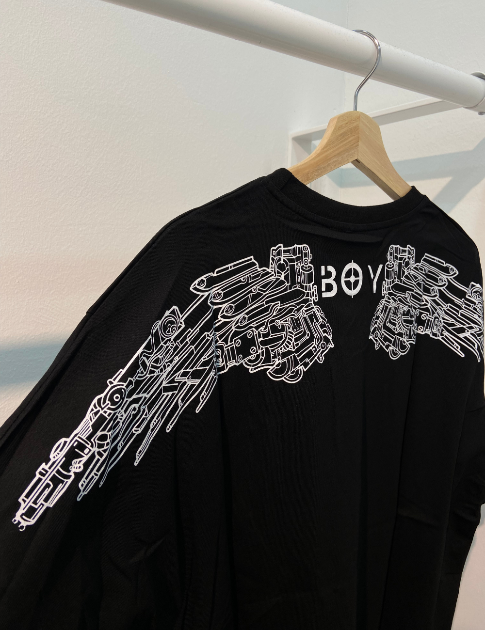 Boy London Robot Eagle Wing Tee (Black)