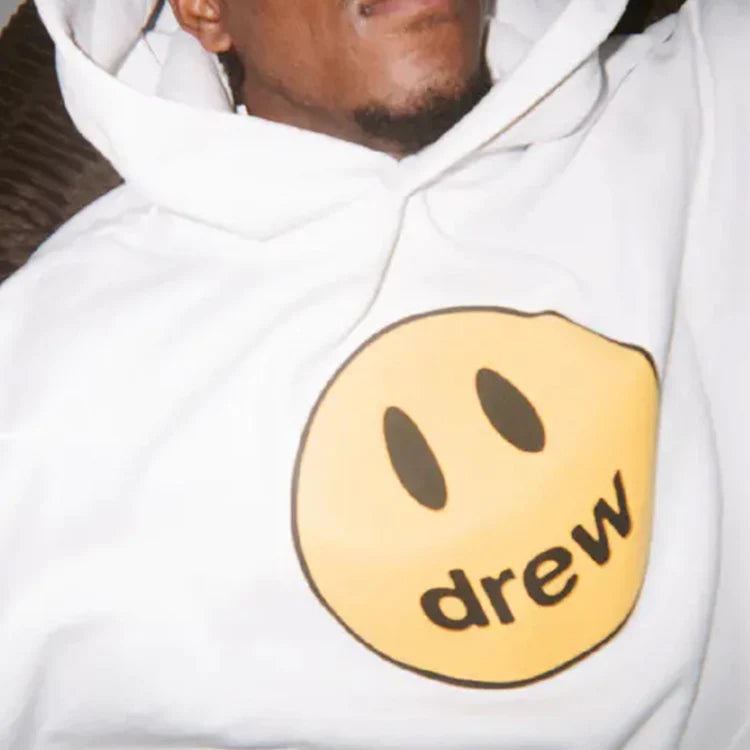 Drew House Pullover Mascot Hoodie - White