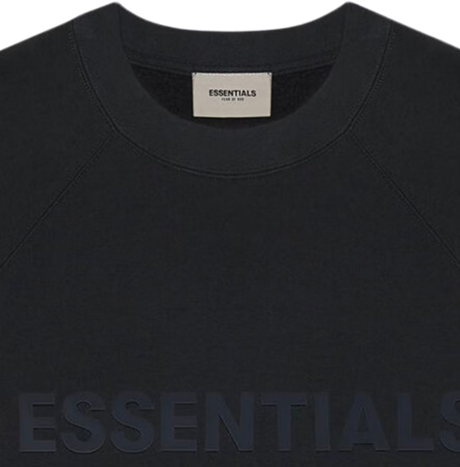 Fear Of God - Essentials Crewneck Applique Logo Dark Slate/Stretch Limo/Black