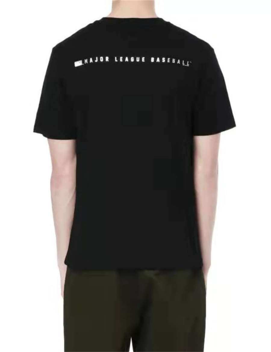 MLB New Era New York Yankees Metallic Logo T-shirt (Black)
