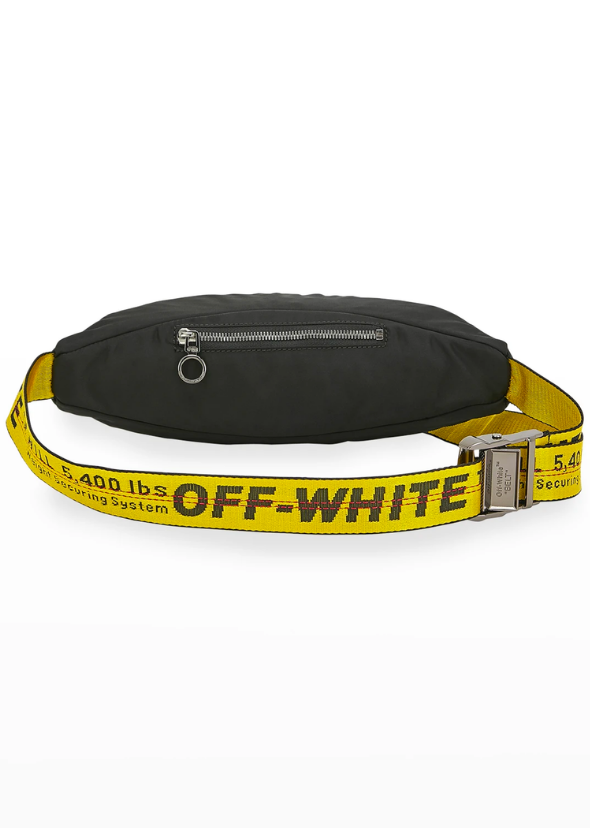 Off-White Men's Web-Strap Belt Bag/Fanny Pack
