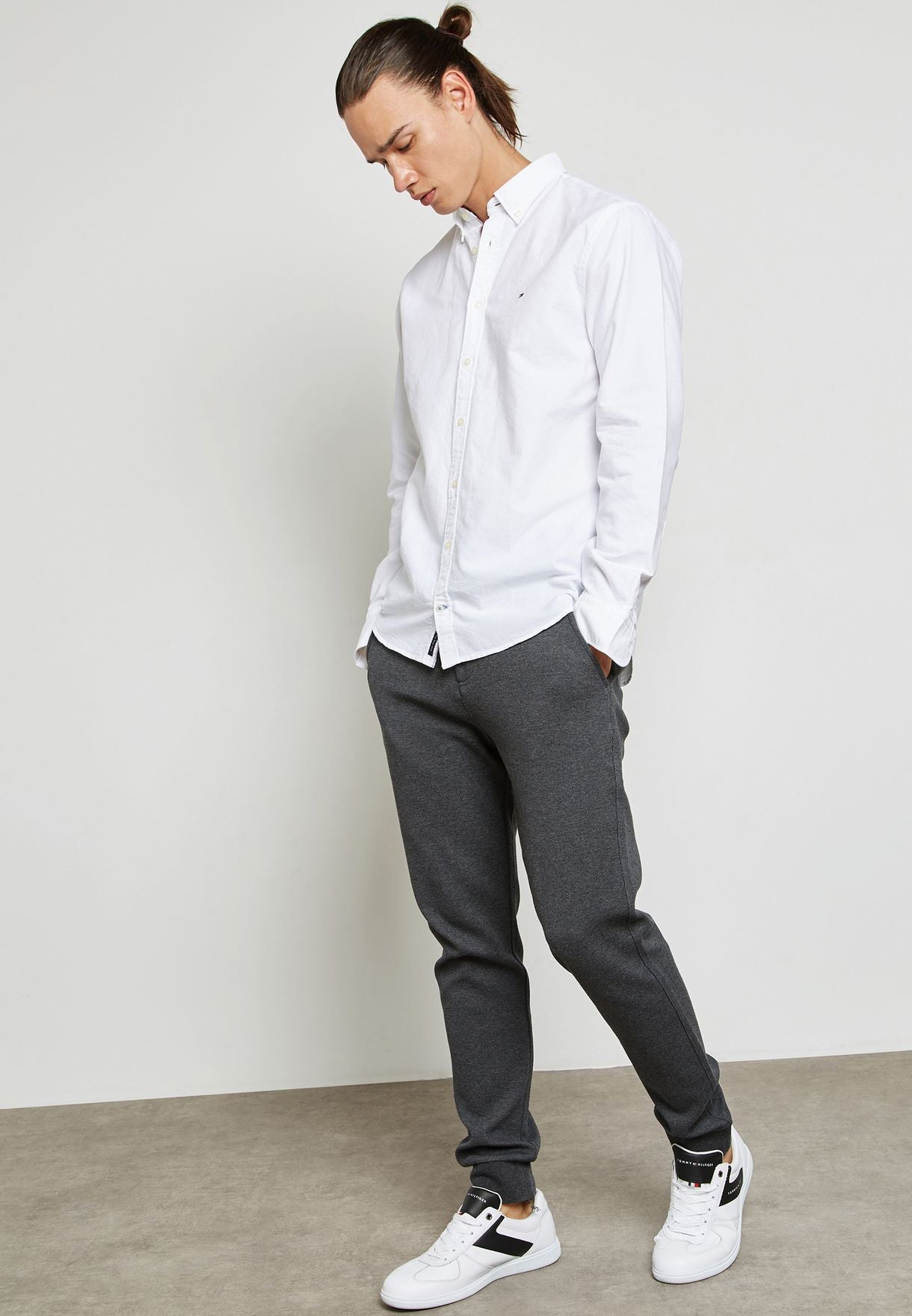 Tommy Hilfiger Oxford Shirt (White)