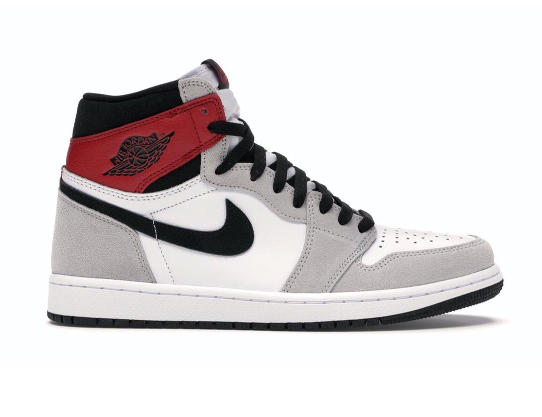 Air Jordan 1 Retro High sneakers OG 'Light Smoke Grey" - Shop Streetwear, Sneakers, Slippers and Gifts online | Malaysia - The Factory KL
