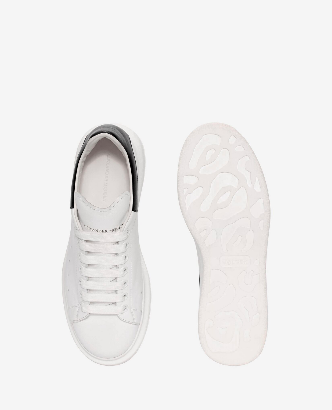 Alexander McQueen Oversized Sneaker (Ivory Black)