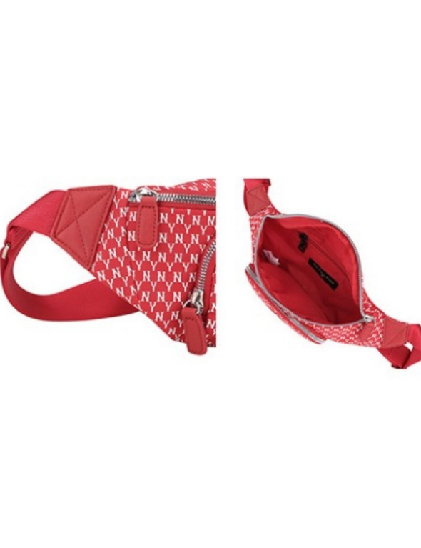 MLB New York Yankees Monogram Waist Bag (Red)