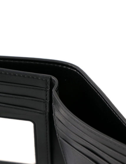 Coach Id Billfold Wallet In Signature Canvas (Black)