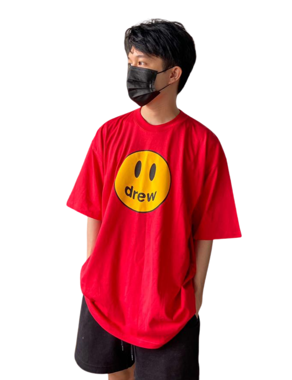 DREW HOUSE MASCOT SS TEE - RED - Shop Streetwear, Sneakers, Slippers and Gifts online | Malaysia - The Factory KL