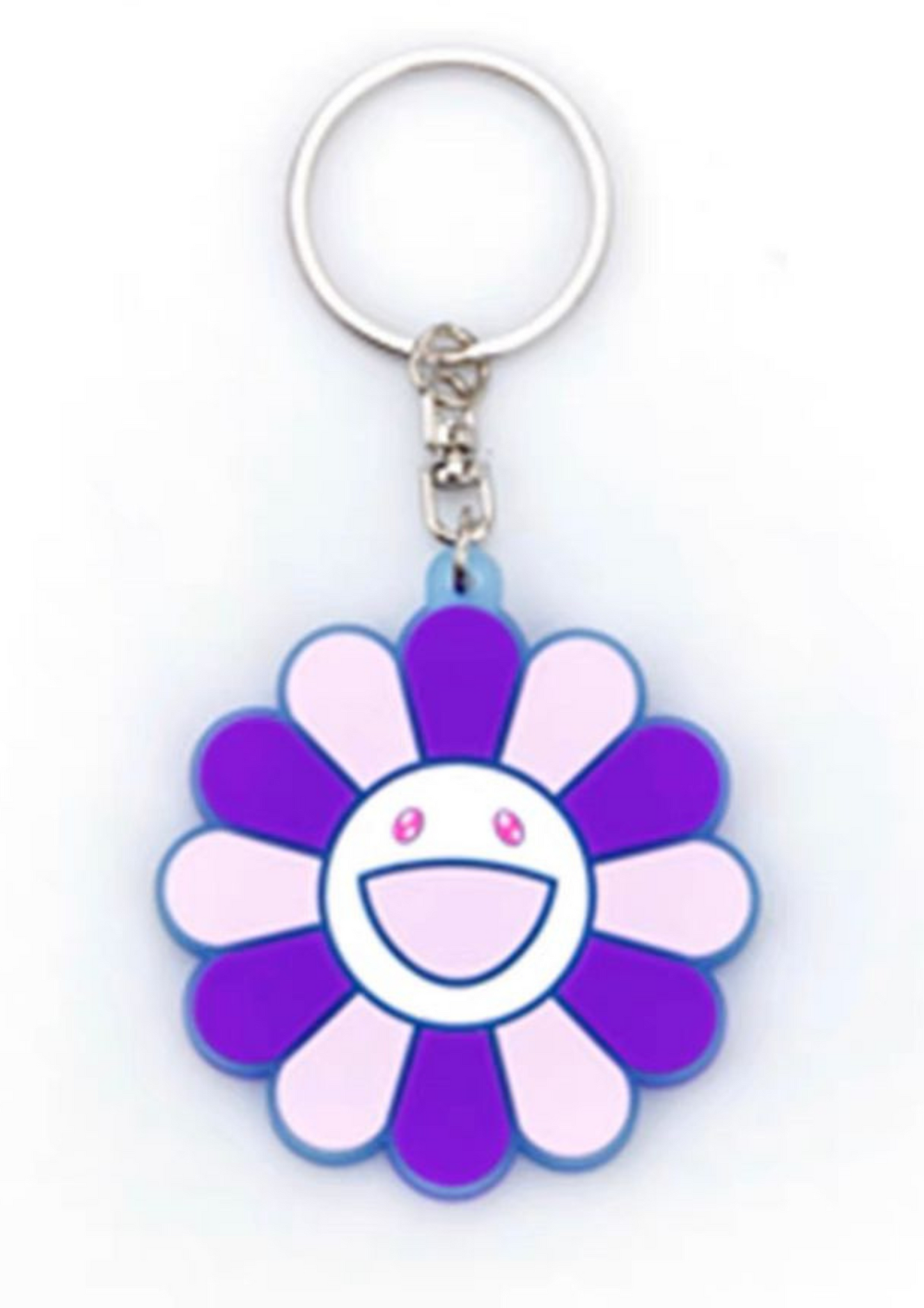 Takashi Murakami Flower Rubber Keychain
