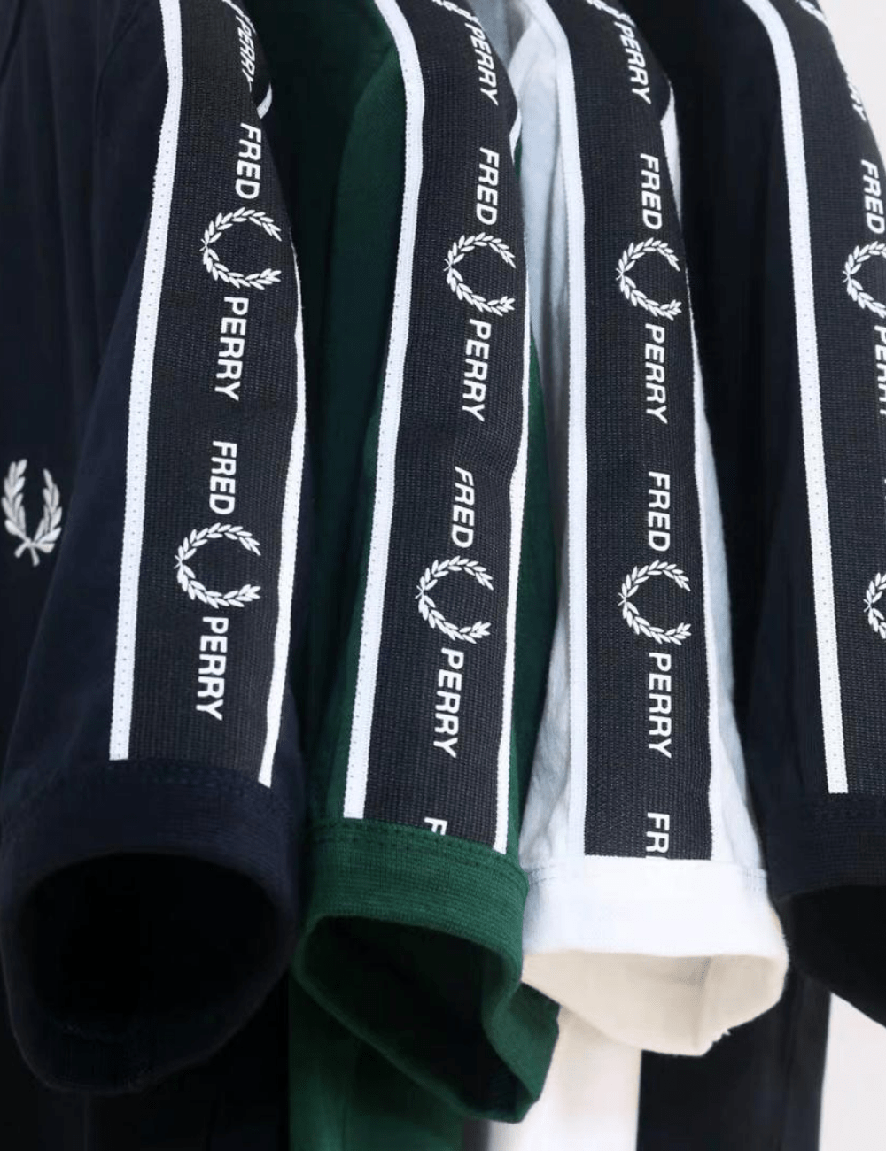 Fred Perry Taped White T-Shirt - Shop Streetwear, Sneakers, Slippers and Gifts online | Malaysia - The Factory KL